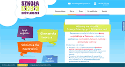 Desktop Screenshot of angielski-poznan.eu