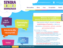 Tablet Screenshot of angielski-poznan.eu